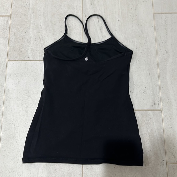 Lululemon tank top, size 6, black, good used condition - Picture 2 of 2